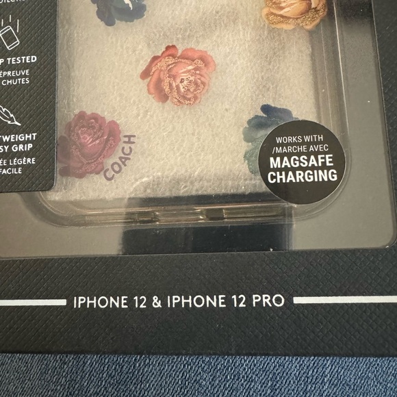 Coach 12 or 12 Pro iPhone Case Used Like New - Picture 4 of 5